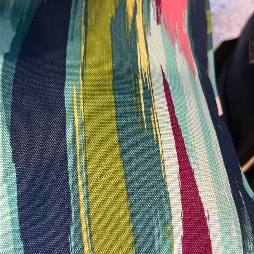 Striped Multicolor Throw Pillows - Picture 3 of 3